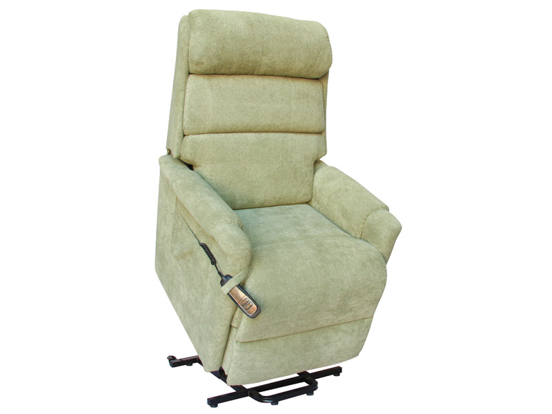 10694GN Lift Recline Chair 1 Motor Medium Green Topform
